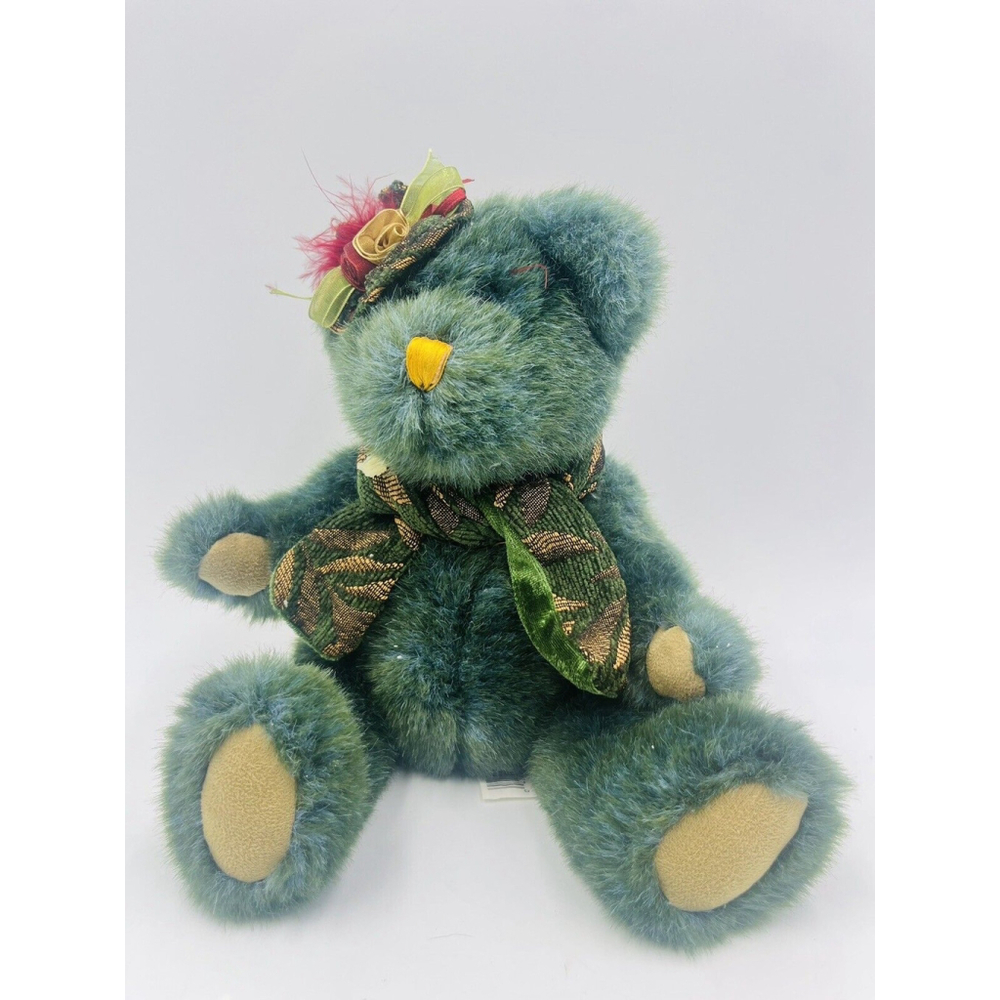 Dan Dee Collector’s Choice Green Teddy Bear 12" Musical Bear plays Lara's Theme